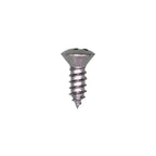 Auveco 2707 6 X 1/2" Phillips Oval Head Tapping Screw Chrome