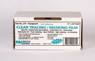 RBL Products 271 12" x 24' Clear Tracing Film