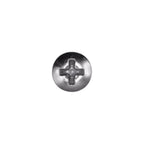 Auveco 2713 8 x 1" Phillips Oval Head Tapping Screw Chrome