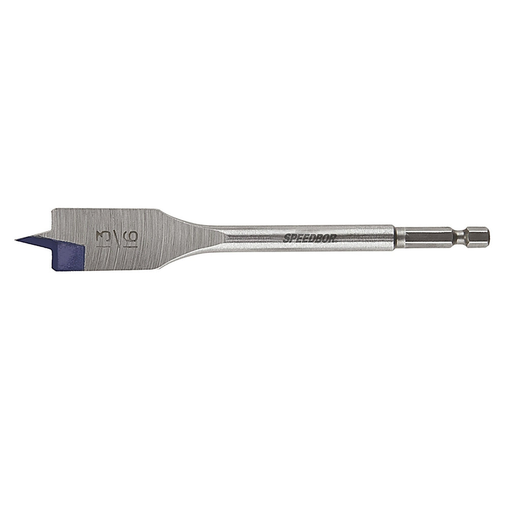 Irwin 88813 Speedbor 13/16 in. x 6 in. L Carbon Steel Wood Boring Bit 1/pc.