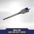 Irwin 88815 Speedbor 15/16 in. x 6 in. L Carbon Steel Wood Boring Bit 1/pc.