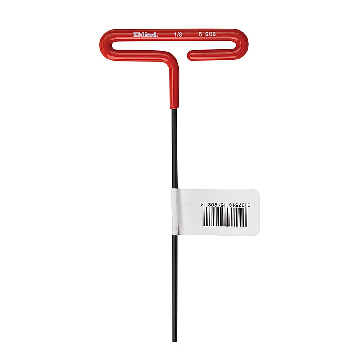 Eklind Tool 51608 1/8" SAE T-Handle Hex Key 6 in. 1/pc.