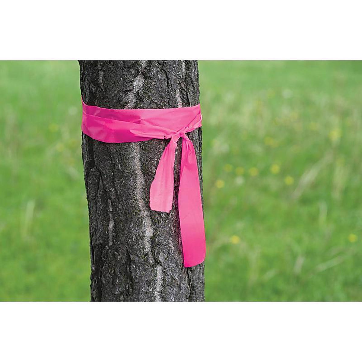 C.H. Hanson 17003 150 ft. L x 1.2 in. W Polyvinyl Flagging Tape Fluorescent Pink