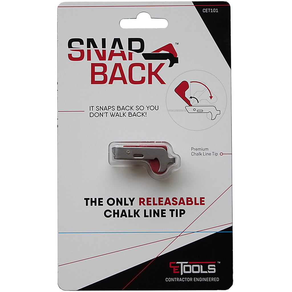 CE Tools CET101 SnapBack Releasable Chalk Line Tip