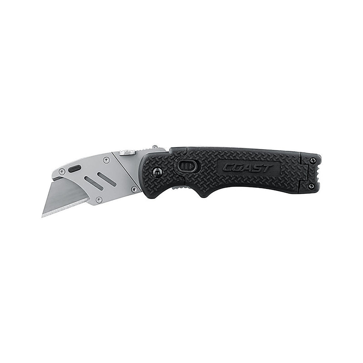 Coast 20464 Double Lock Pro 6.81 in. Folding Razor Knife Black 1/pc.