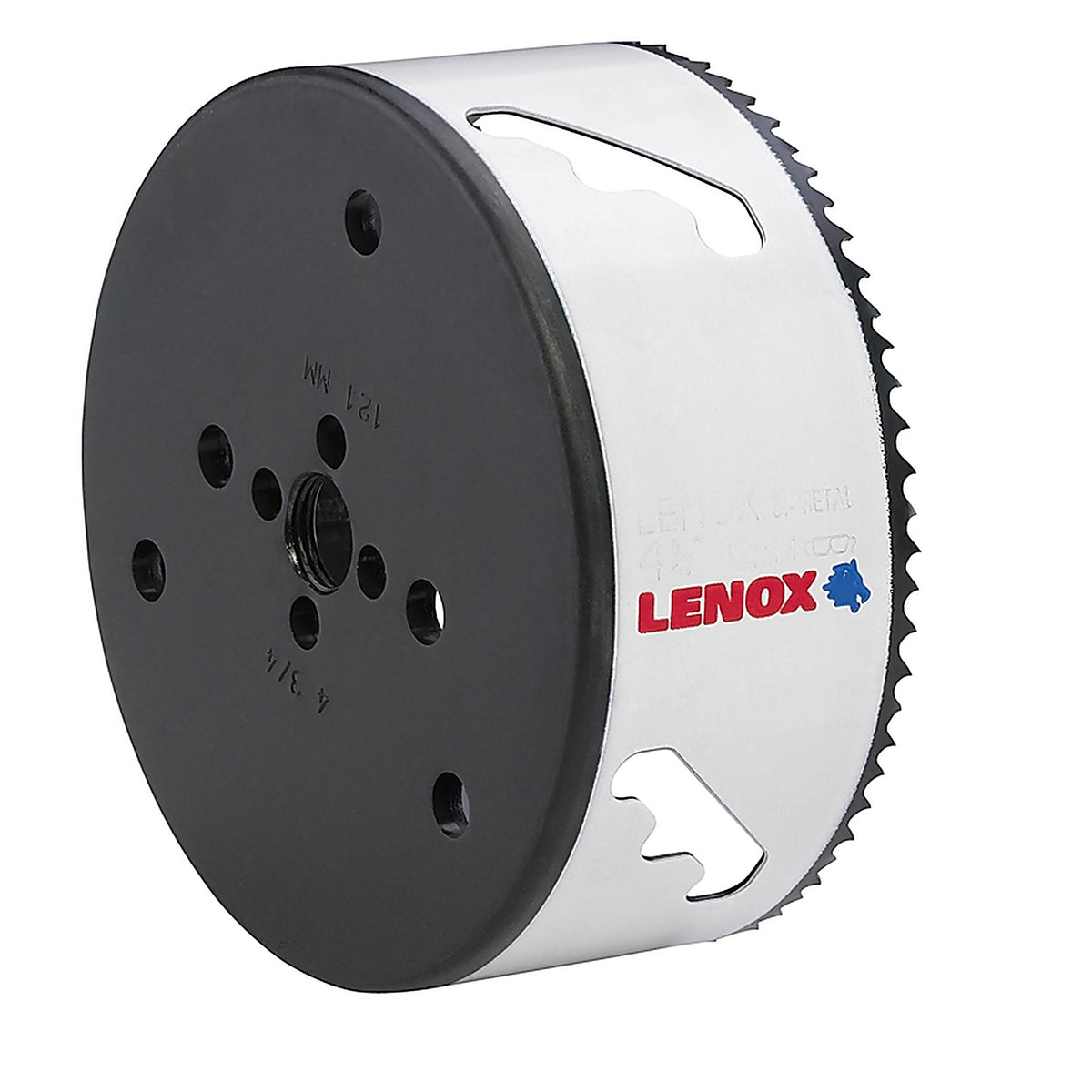 Lenox 3007676L Speed Slot 4-3/4 in. Dia. x 1.5 in. L Bi-Metal Hole Saw 1/pc.