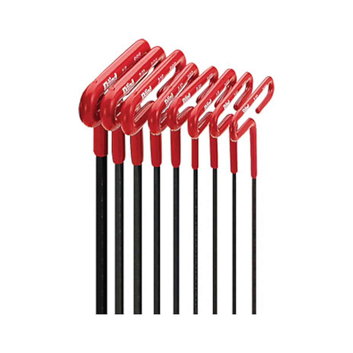 Eklind Tool 53168 3/32" to 1/4" SAE T-Handle Hex Key Set 6 in. 8/pc.
