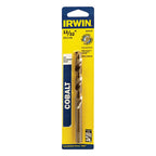 Irwin 3016126 13/32 in. x 5-1/4 in. L Cobalt Steel Drill Bit 1/pc.