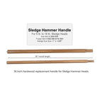 Truper MG-MD-6/16H 36 in. Wood Replacement Handle Brown 1/pc.
