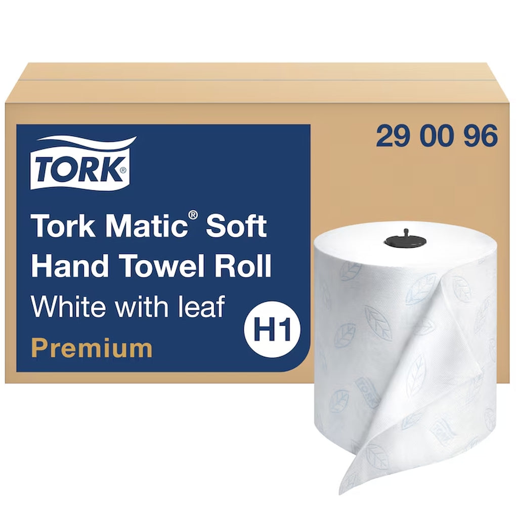 290096 Tork/Essity Premium Soft Matic Hand Towel Roll, 2-Ply 6/Case
