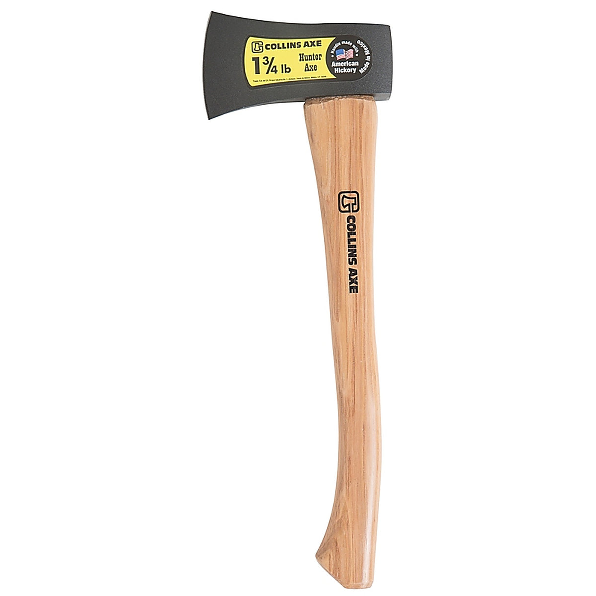 Collins HHU-13/4HC32718 1.75 lb. 18 in. L Forged Steel Single Bit Hunting Axe