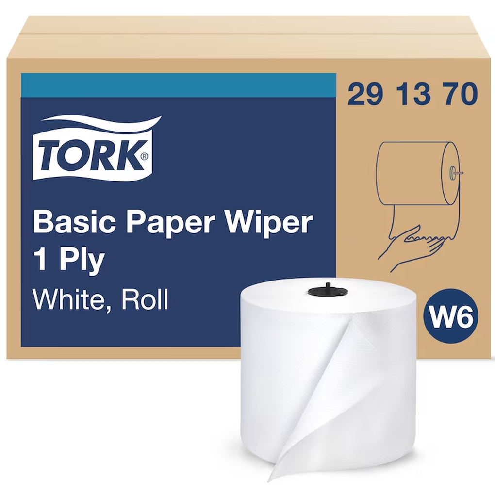 291370 Tork/Essity Basic Paper Wiper, Roll Towel