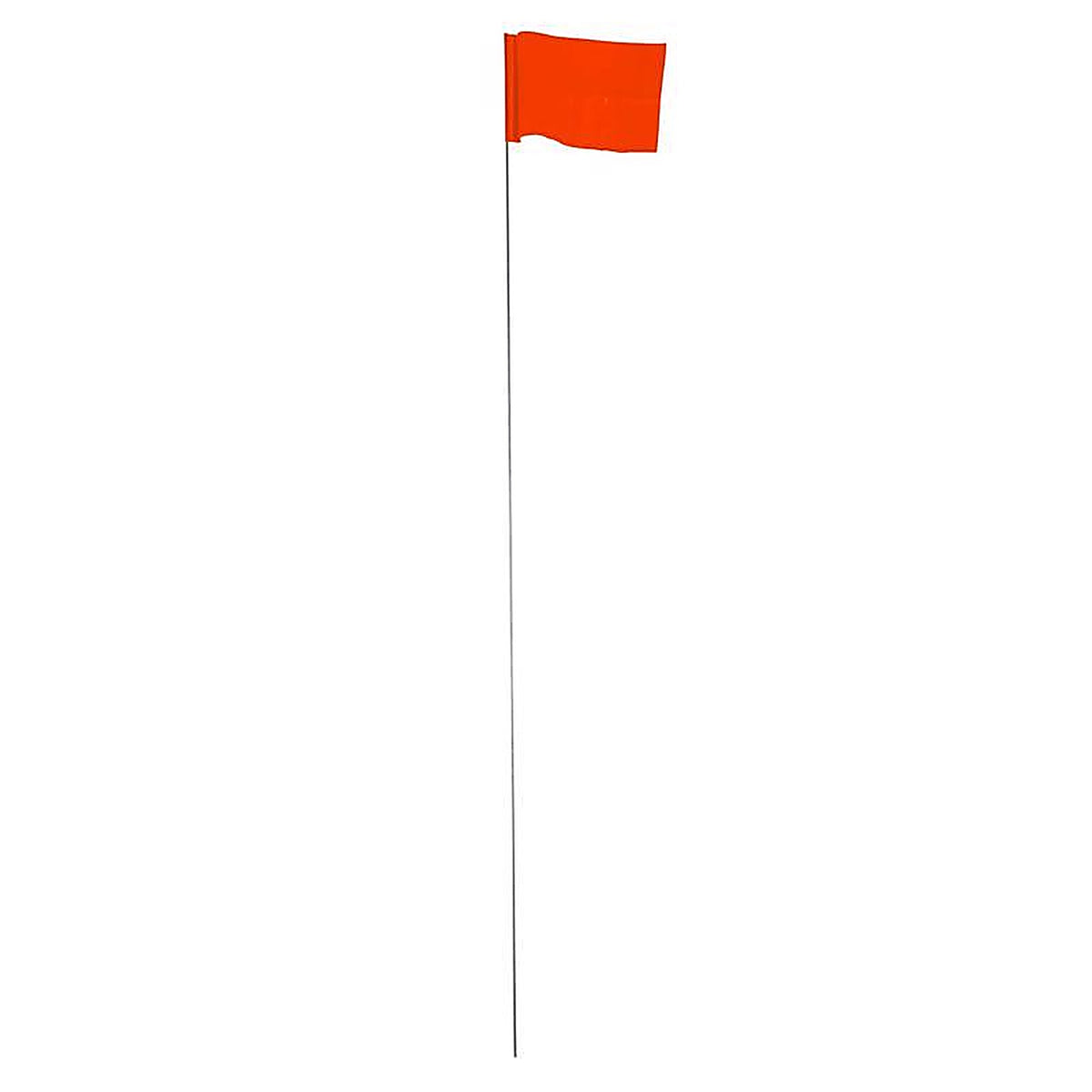 C.H. Hanson 15079 21 in. Orange Marking Flags Polyvinyl 100/Pack
