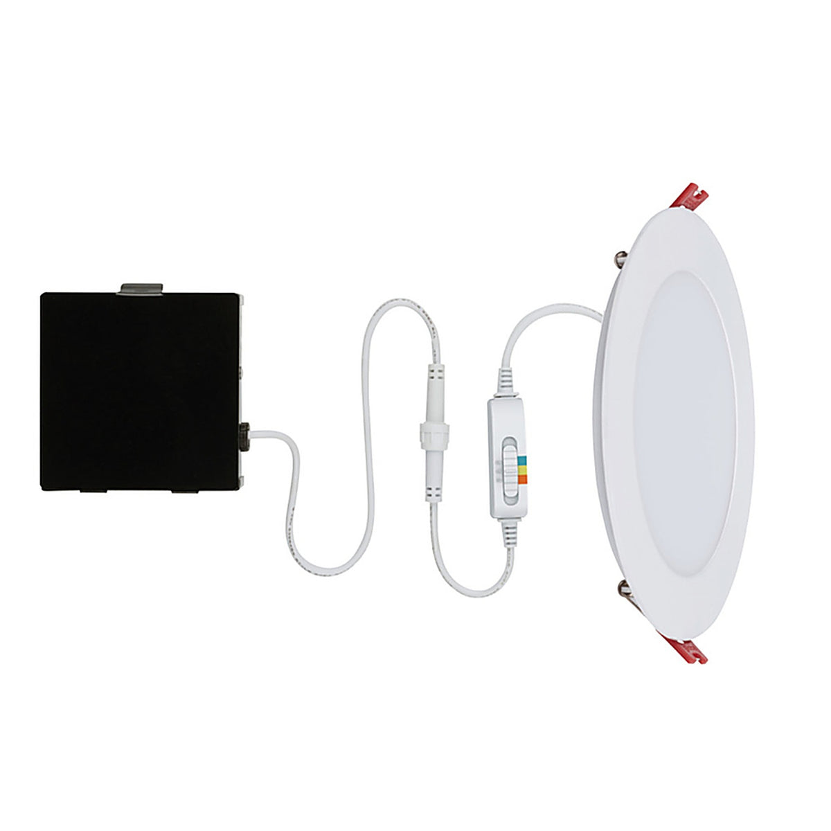 Globe Electric 91497 Ultra Slim Energy Star Frost White 4 inch in. W Metal LED Recessed Light 60 watt