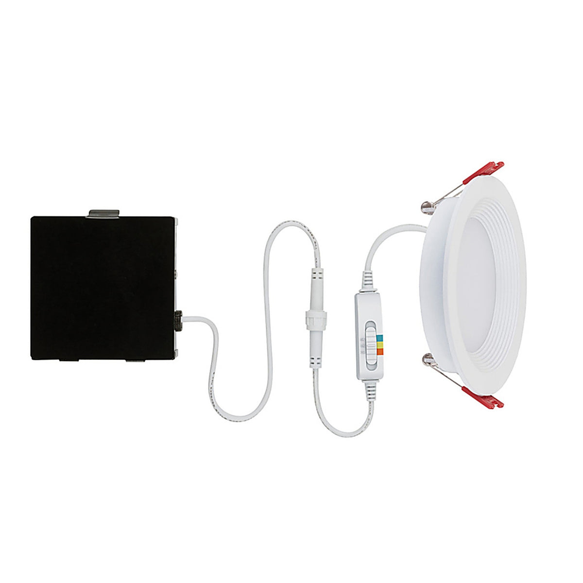 Globe Electric 91498 Ultra Slim Energy Star Frost White 4 inch in. W Metal LED Recessed Light 60 watt