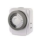 Prime TNI2412-RC Indoor 24 Hour Mechanical Timer 125 volt White