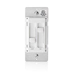 Leviton 66DF-W Decora SureSlide White Fan/LED Dimmer Slide Switch 1/Pack