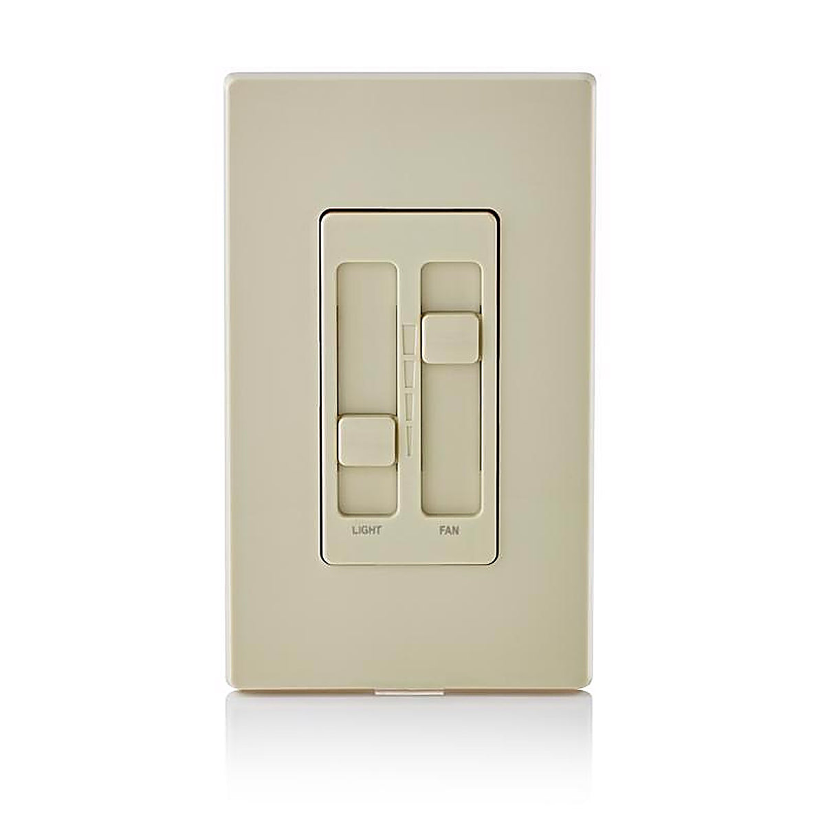 Leviton 66DF-I Decora SureSlide Ivory Fan/LED Dimmer Slide Switch 1/Pack
