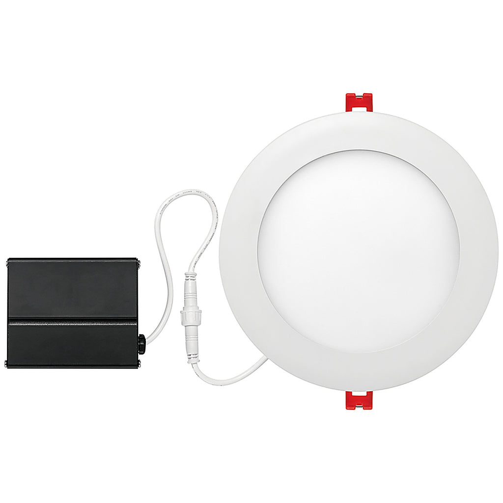 Globe Electric 91494 Ultra Slim Energy Star White 6 in. W Aluminum LED Recessed Lighting Kit 12 watt
