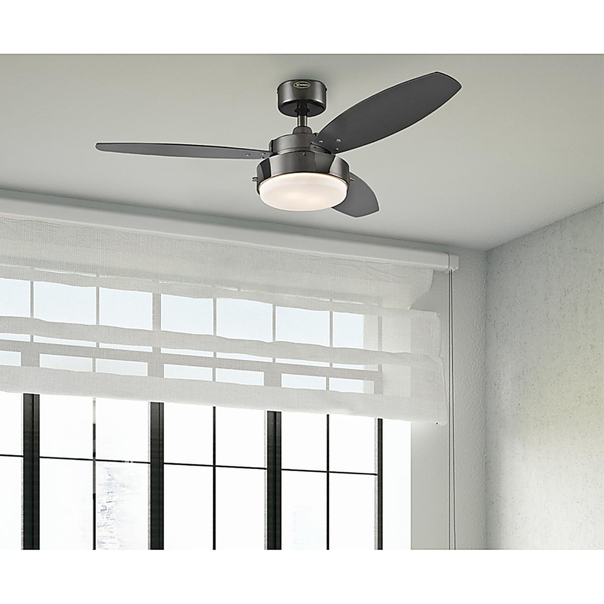 Westinghouse 72215 Alloy 42 in. Gun Metal Black LED Indoor Ceiling Fan
