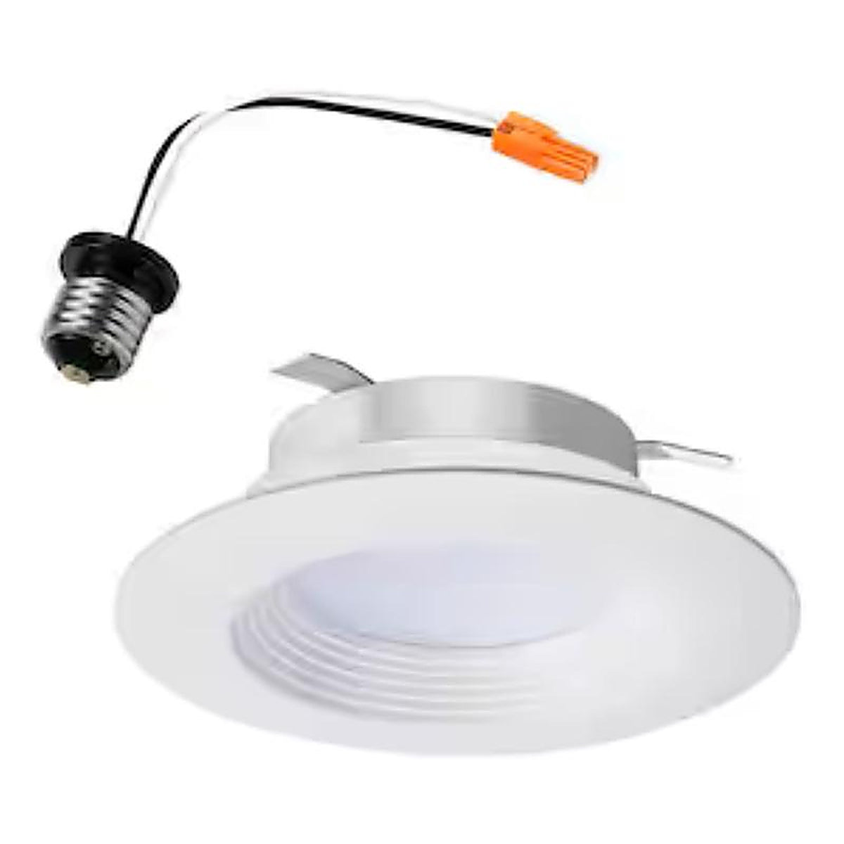 Halo LT460WH6930R-CA White 4 in. W LED Retrofit Baffle Trim Kit
