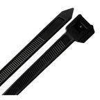 Home Plus EHD-610-24-BK 24 in. L Black Cable Tie 10/Pack