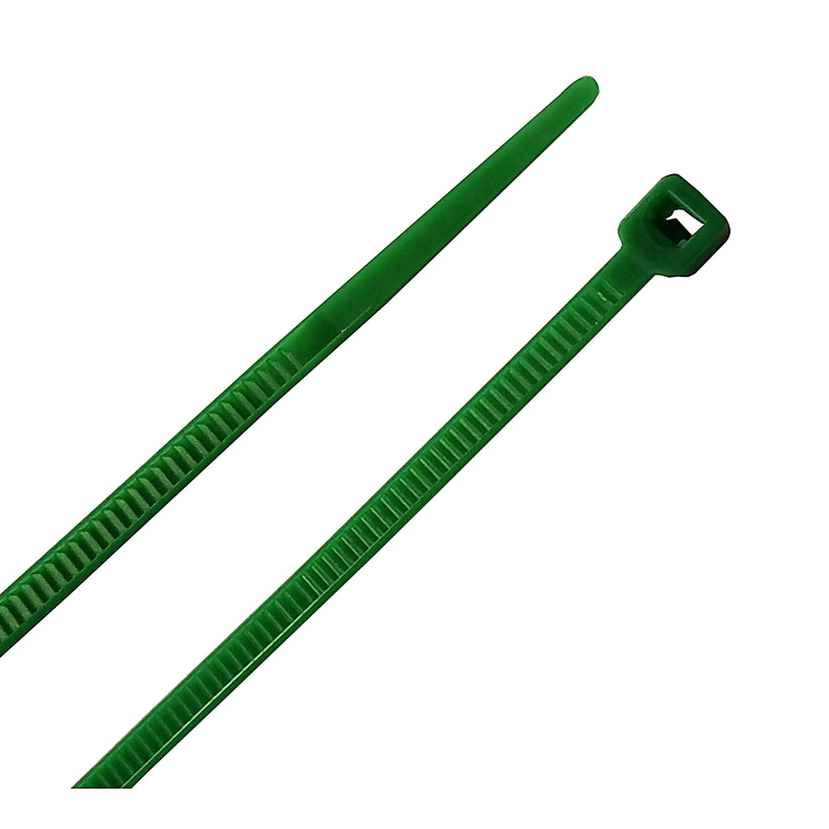 Home Plus LH-M-100-4-GN 4 in. L Green Cable Tie 100/Pack