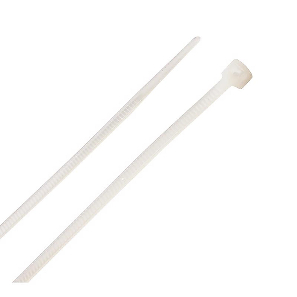 Home Plus LH-M-100-4-N 4 in. L White Cable Tie 100/Pack