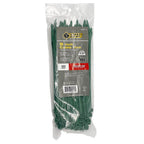 Steel Grip 75S-200-8-GNC 8 in. L Green Cable Tie 100/Pack