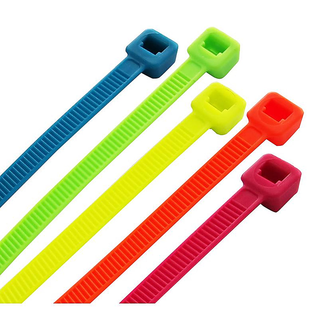 Steel Grip 75S-200-8-MUC 8 in. L Assorted Cable Tie 100/Pack