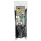 Steel Grip 75S-200-8-UVC 8 in. L Black Cable Tie 100/Pack