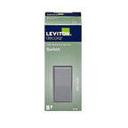 Leviton 05601-2GS Decora 15 amps Single Pole Rocker Switch Light Gray 1/Pack