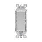 Leviton 5603-2LG Decora 15 amps Three Pole Rocker Switch Light Gray 1/Pack
