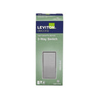 Leviton 5603-2LG Decora 15 amps Three Pole Rocker Switch Light Gray 1/Pack