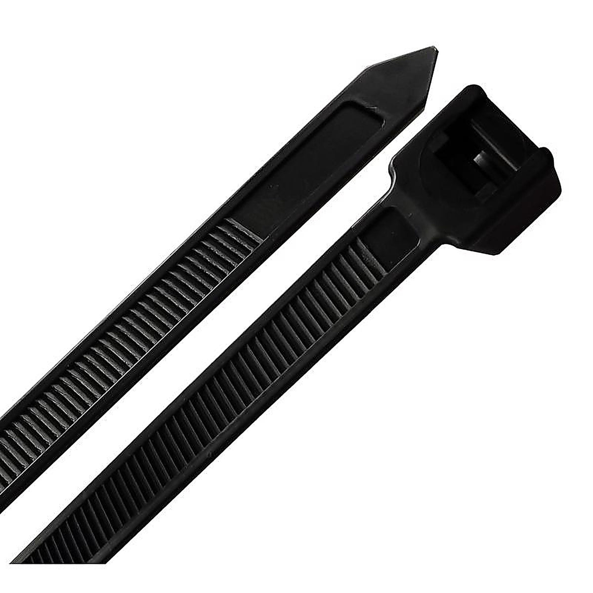 Home Plus EHD-1220-48-BK5 48 in. L Black Cable Tie 10/Pack