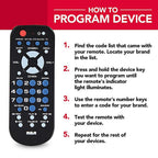 RCA RCR504BE Programmable Universal Remote Control