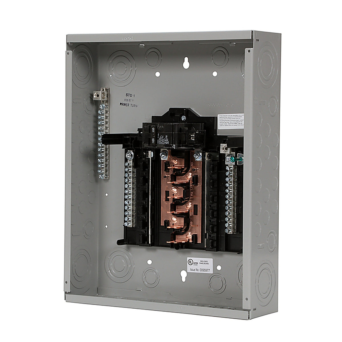 Siemens PN1224B1100C PN Series 100 amps 120/240 volt 12 space 24 circuits Combination Mount Circuit Breaker Panel