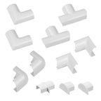 D-Line US/CLOAP3015W White Plastic Raceway Coupling Kit