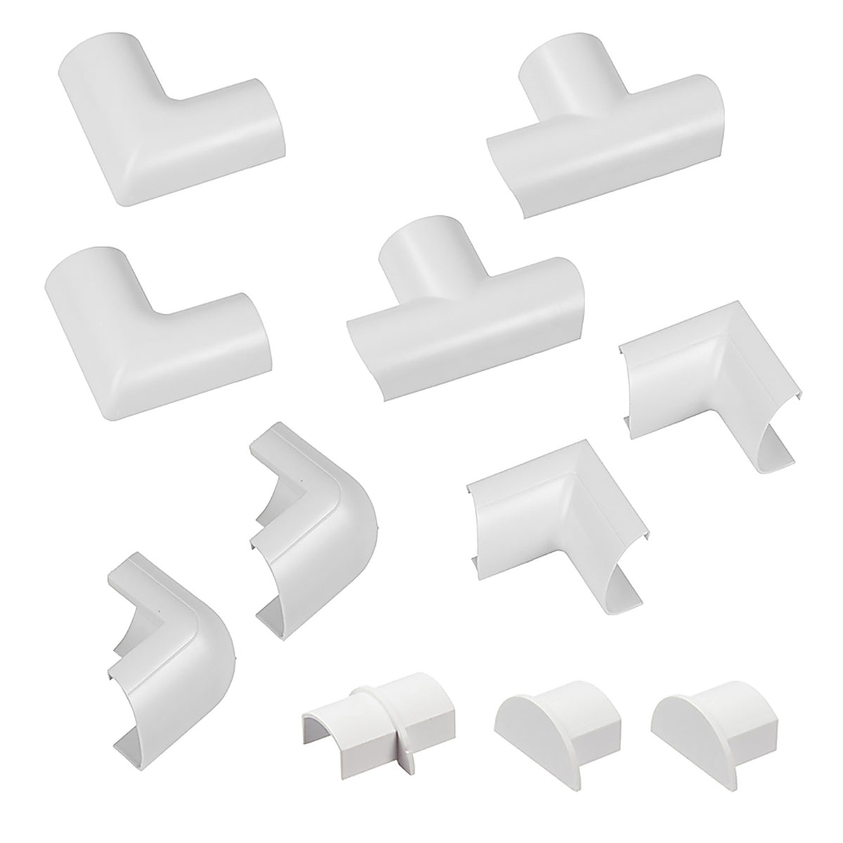 D-Line US/CLOAP3015W White Plastic Raceway Coupling Kit