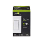 Leviton D26HD-1RW Decora White 600 watt WiFi Smart Dimmer Switch 1/Pack