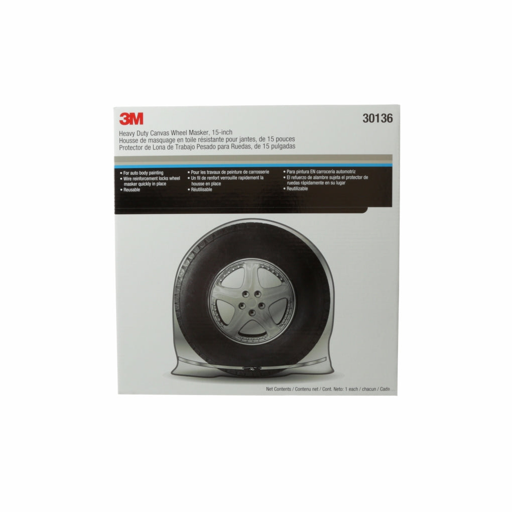 3M 30136 Marson Kwikee 15-inch Heavy-Duty Canvas Wheel Masker 30136