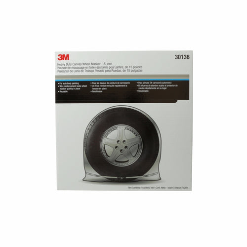 3M 30136 Marson Kwikee 15-inch Heavy-Duty Canvas Wheel Masker 30136