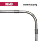 Sigma Electric 02-55080 ProConnex 1/2 in. Dia. Zinc-Plated Steel Conduit Coupling For Rigid/IMC 1/Pack