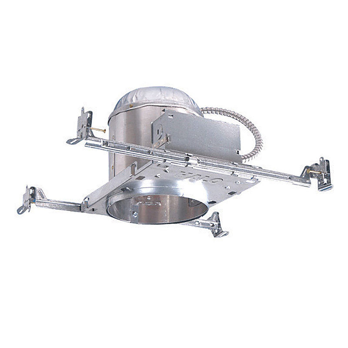 Halo H7ICAT Silver 6 in. W Steel Incandescent Recessed Lighting Housing 50 watt