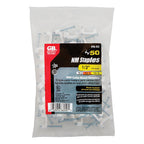 Gardner Bender PS-50 1/2 in. W Plastic Insulated Cable Staple 50/Pack