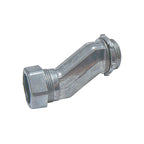 Sigma Electric 49706 1/2 in. Dia. Die-Cast Zinc Offset Compression Connector For EMT 1/Pack