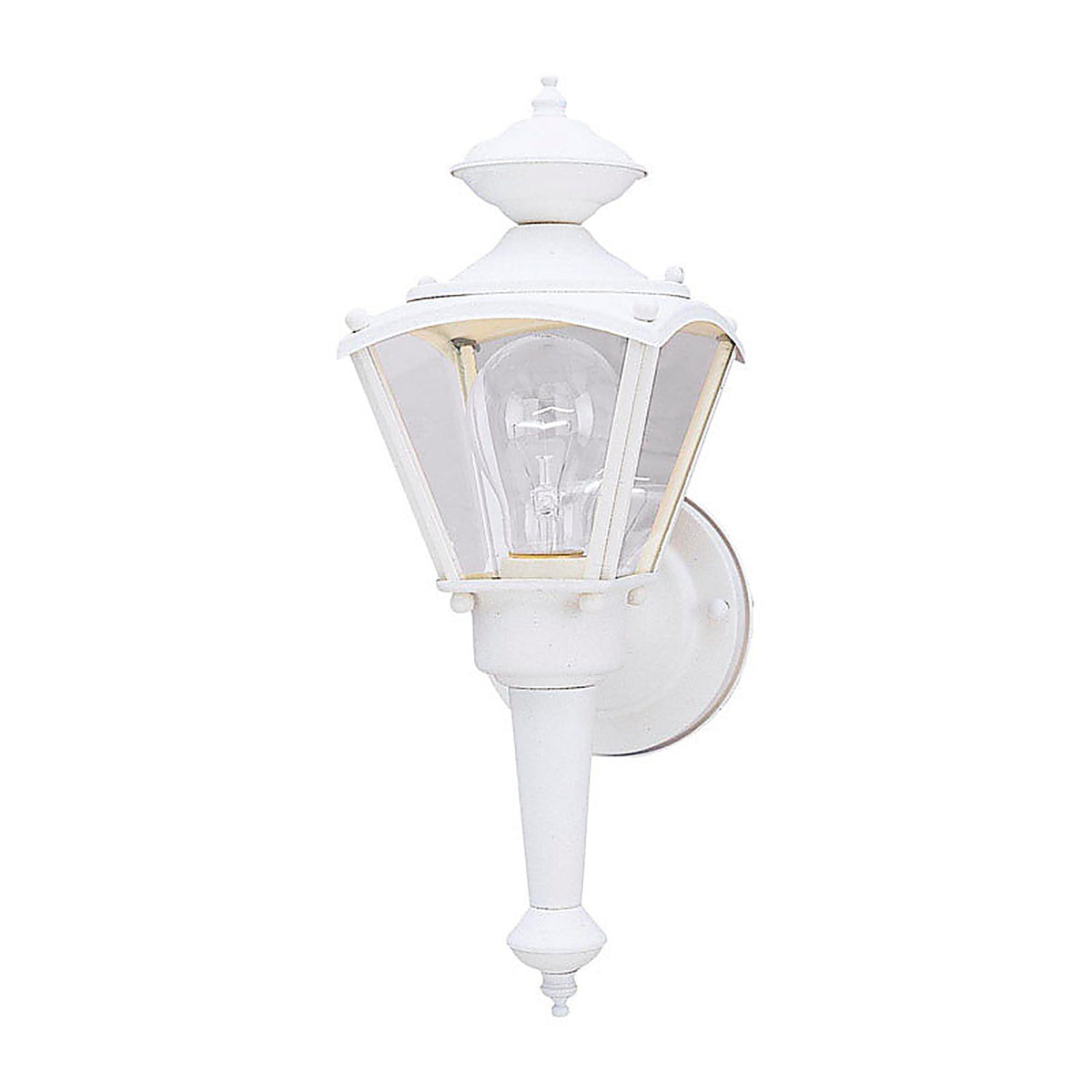 Westinghouse 66984 White Switch Incandescent Wall Lantern