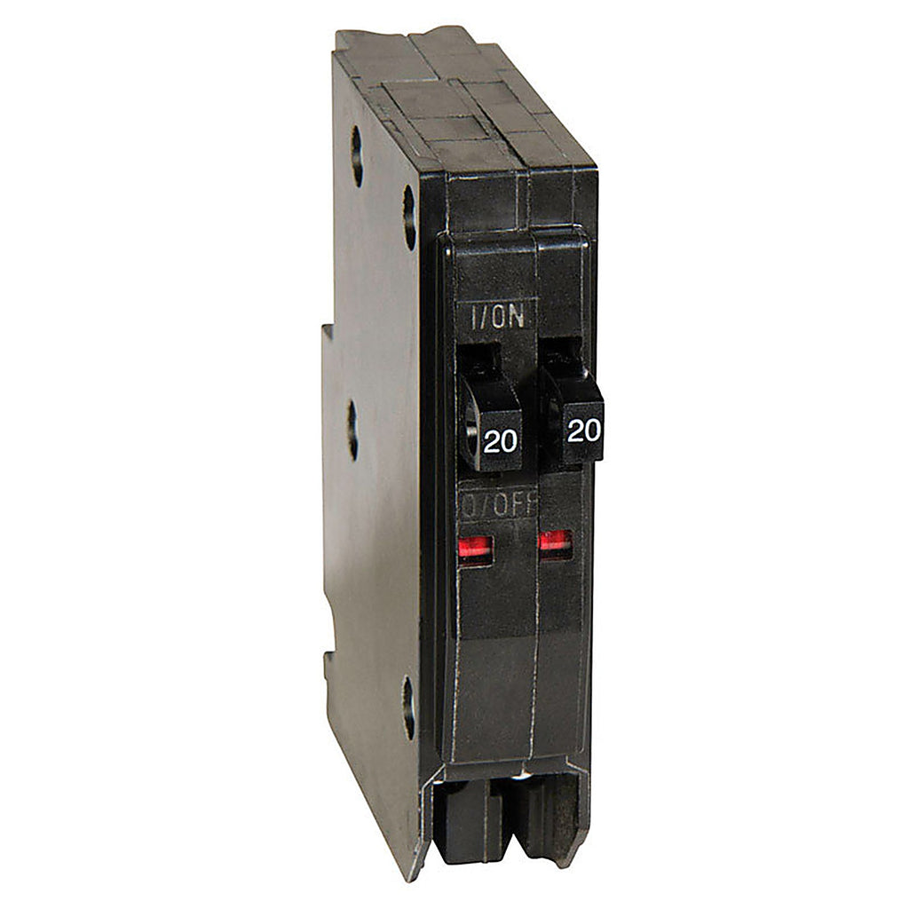 Square D QOT2020CP 20/20 amps Tandem Single Pole Circuit Breaker