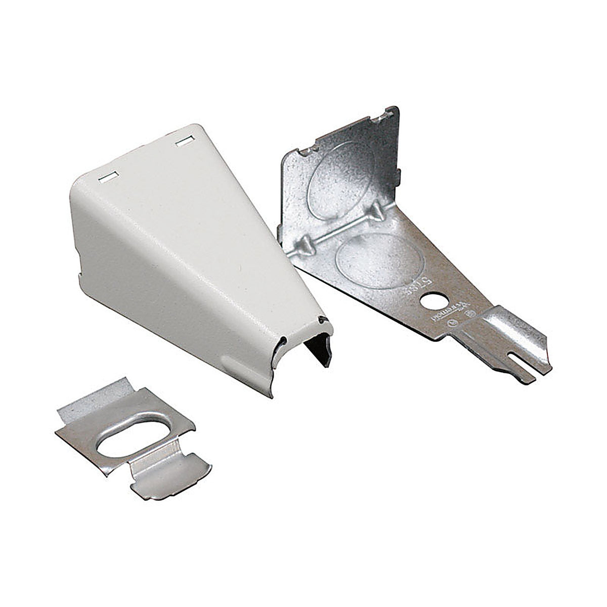 Legrand B-17 Wiremold 6.5 in. Traingle Metal Conduit Connector Box Ivory