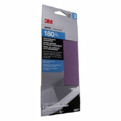3M 03077 Performance Sandpaper, 3-2/3 in x 9 in, 180G